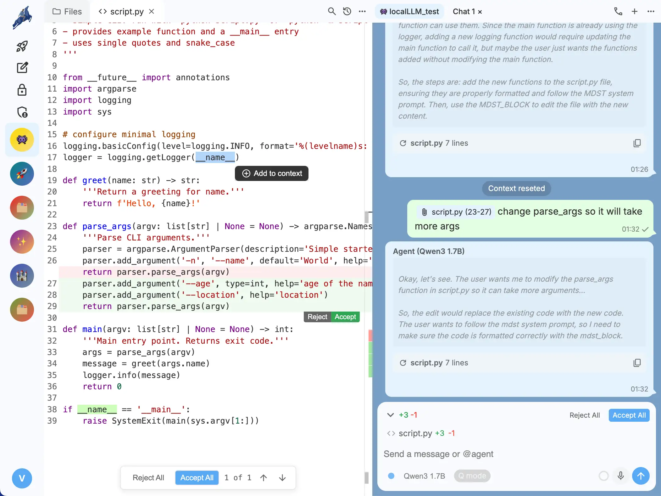 MDST Engine in browser